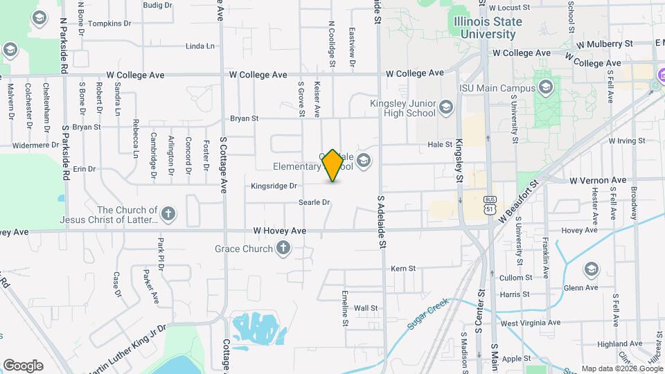 1307 Kingsridge Ct Map and Location Details