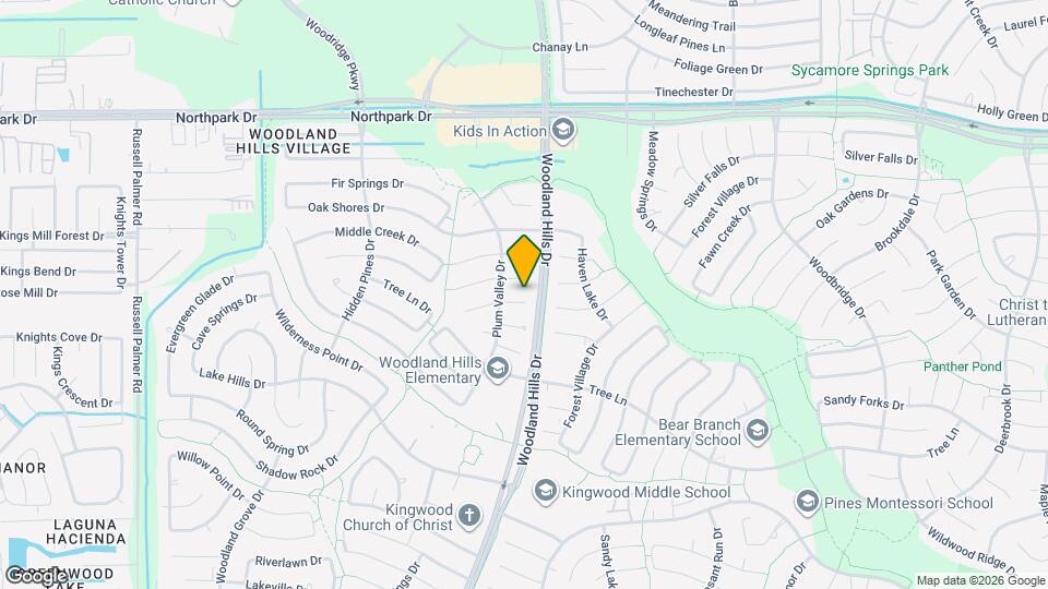 2215 Silver Falls Dr Map and Location Details