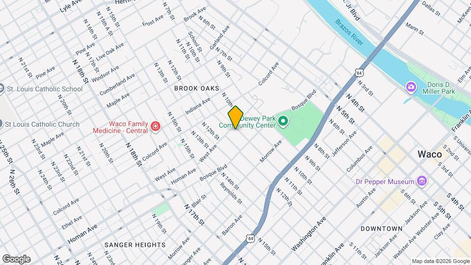 1126 N 11th St, Unit A Mapa y Detalles de la Ubicación
