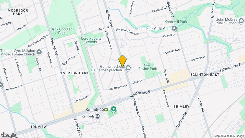 954 Midland Ave Map and Location Details