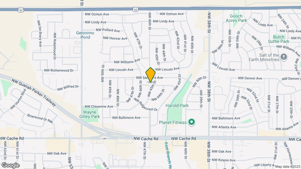 1702 NW 45th St Mapa y Detalles de la Ubicación