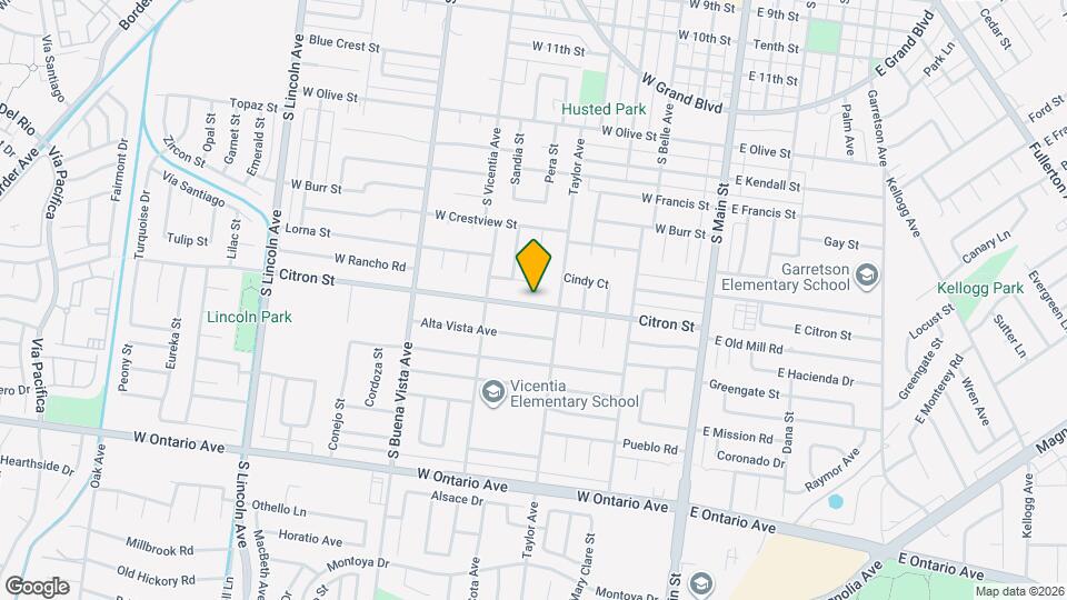 629 Citron St, Unit 1427 Map and Location Details