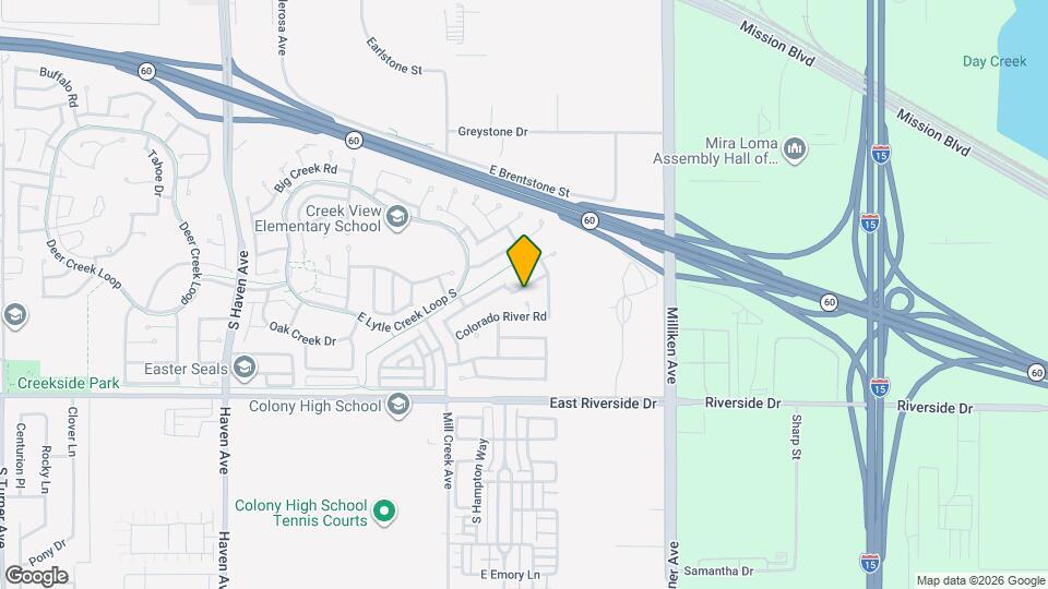 3928 Yuba River Dr Map and Location Details