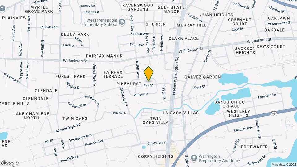 108 Elm St Mapa y Detalles de la Ubicación