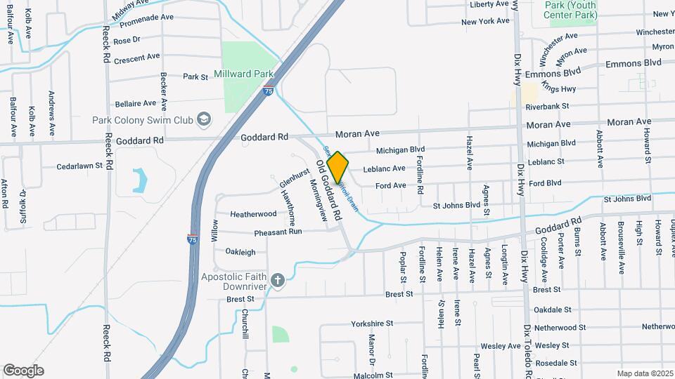 11333 Old Goddard Rd Map and Location Details
