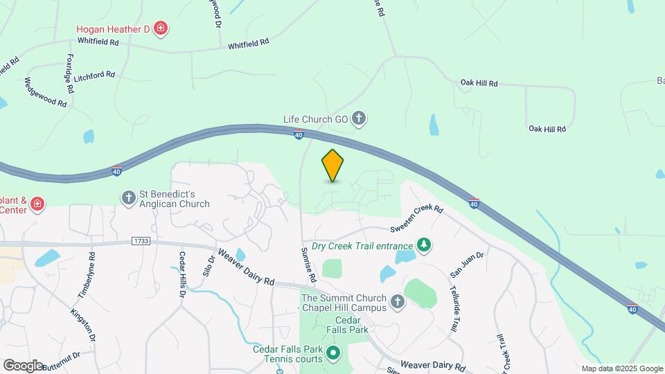 The Whitley at Weavers Grove Mapa y Detalles de la Ubicación