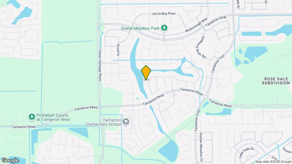 3506 Gore Creek Dr Map and Location Details