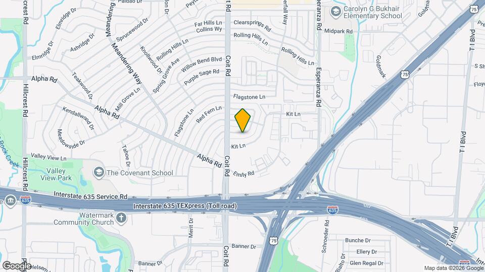 13328 Southview Ln Map and Location Details