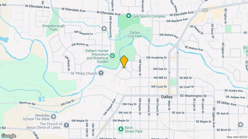 714 SW Robinhood Dr Map and Location Details