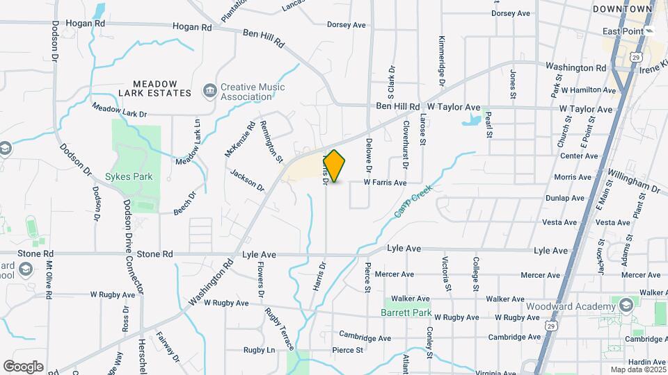 3164 Harris Dr Map and Location Details