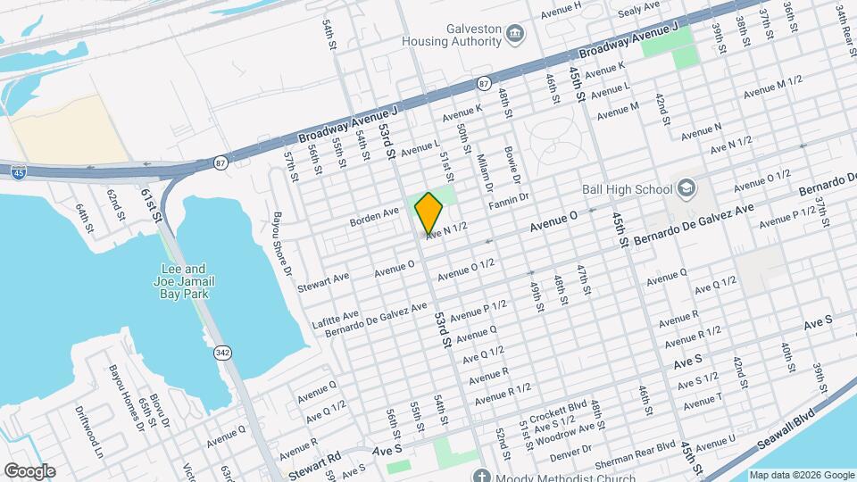 5217 Ave N 1/2 Map and Location Details