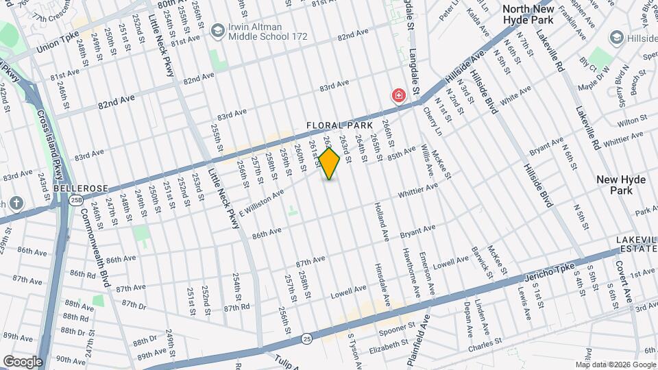 85-29 261st St Map and Location Details