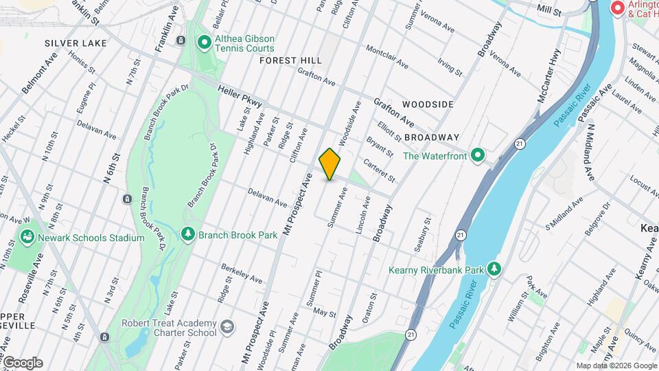 197 Woodside Ave, Unit 3 Map and Location Details