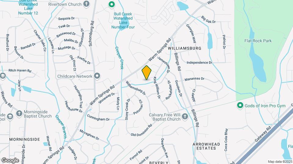 6421 Gloucester Ct Map and Location Details