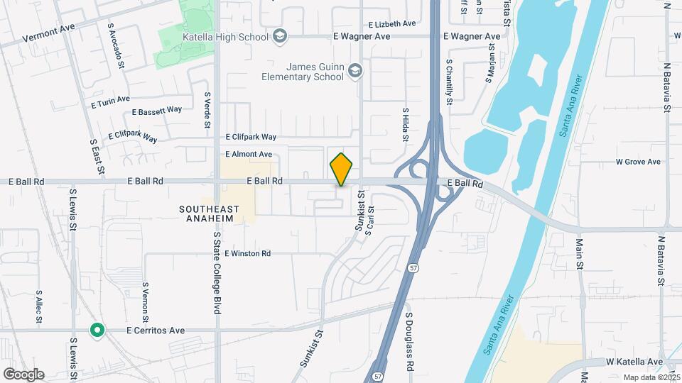1202 S Athena Way Map and Location Details