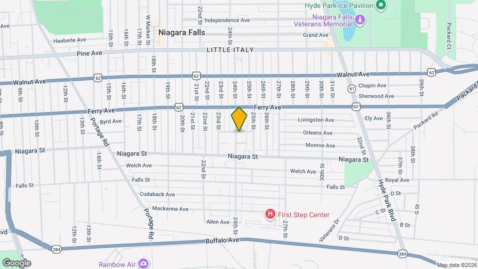 455 24th St Map and Location Details