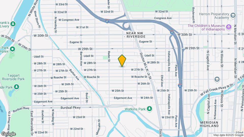 904 W 27th St Map and Location Details