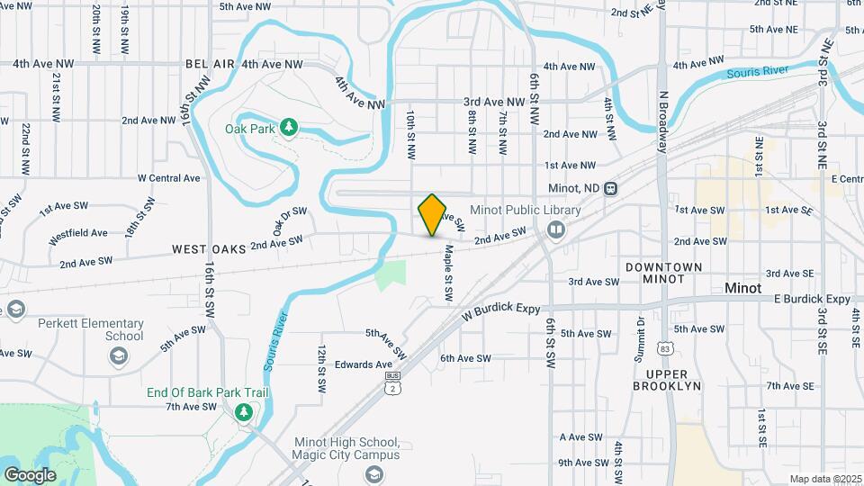 901 2nd Ave SW Mapa y Detalles de la Ubicación