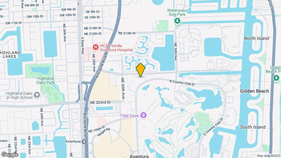 20500 W Country Club Dr Map and Location Details