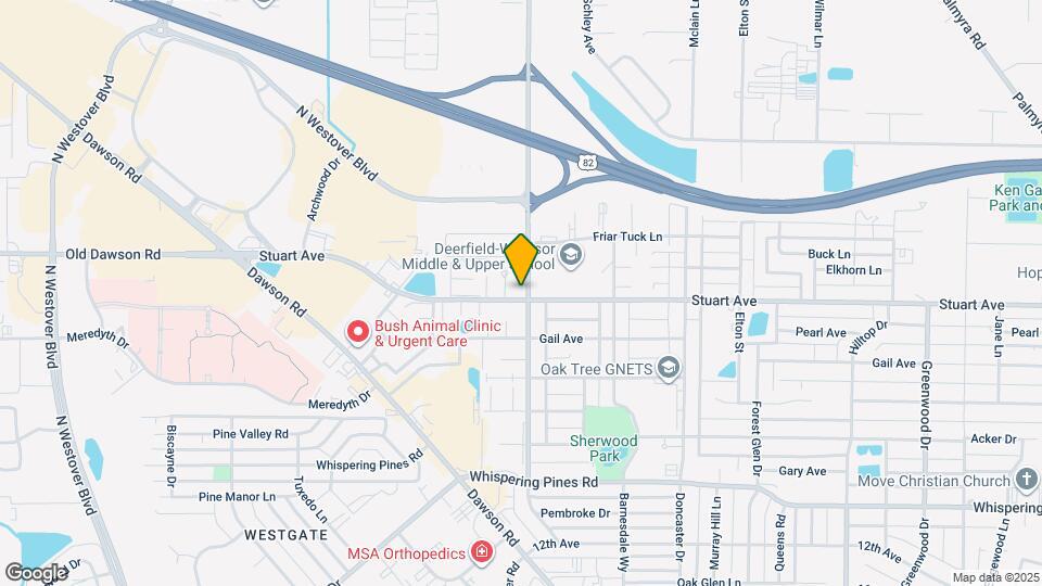 2501 Nottingham Way Map and Location Details