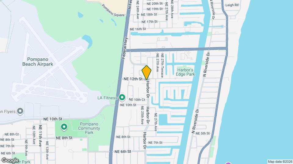 2581 NE 11th Ct Map and Location Details