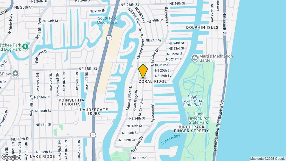2515 NE 18th St Map and Location Details