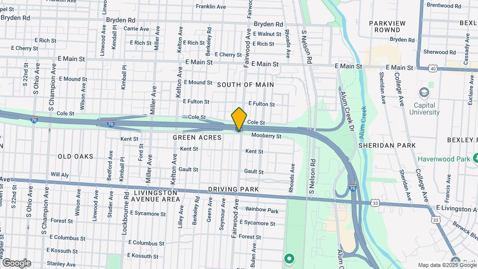 1657 Mooberry St Map and Location Details