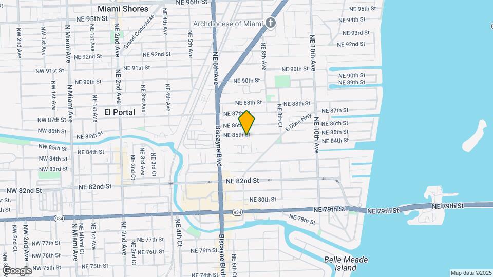700-710 NE 85th St Mapa y Detalles de la Ubicación