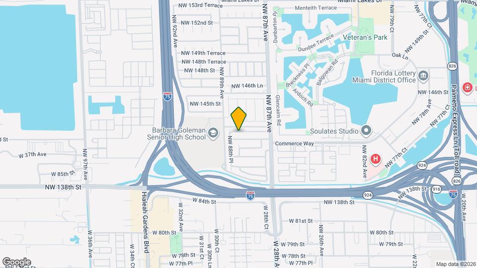 8842 NW 142nd Ln Map and Location Details