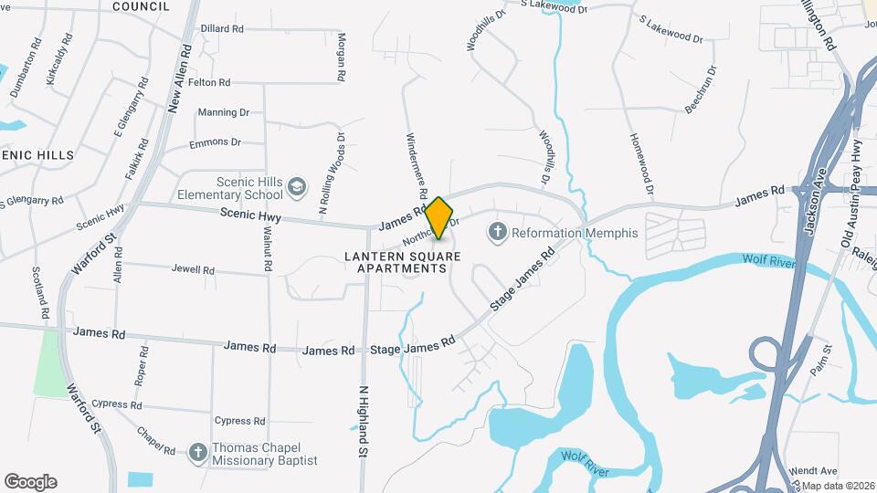 3661 Haughton Ln Map and Location Details