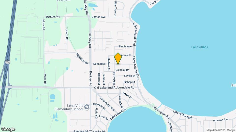 123 Deen Blvd Map and Location Details