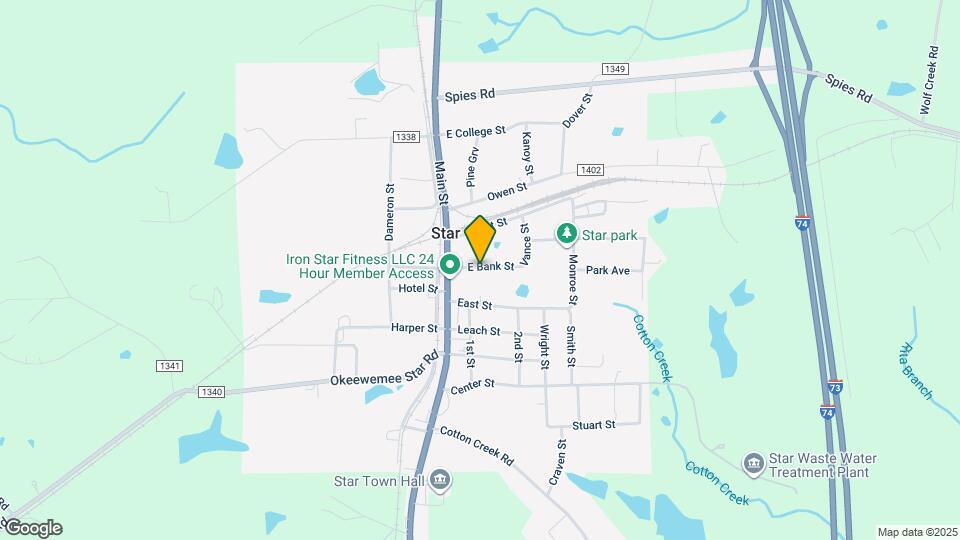 133 E Bank St Map and Location Details