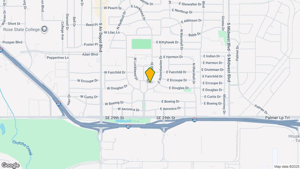 304 E Mid-America Blvd Map and Location Details