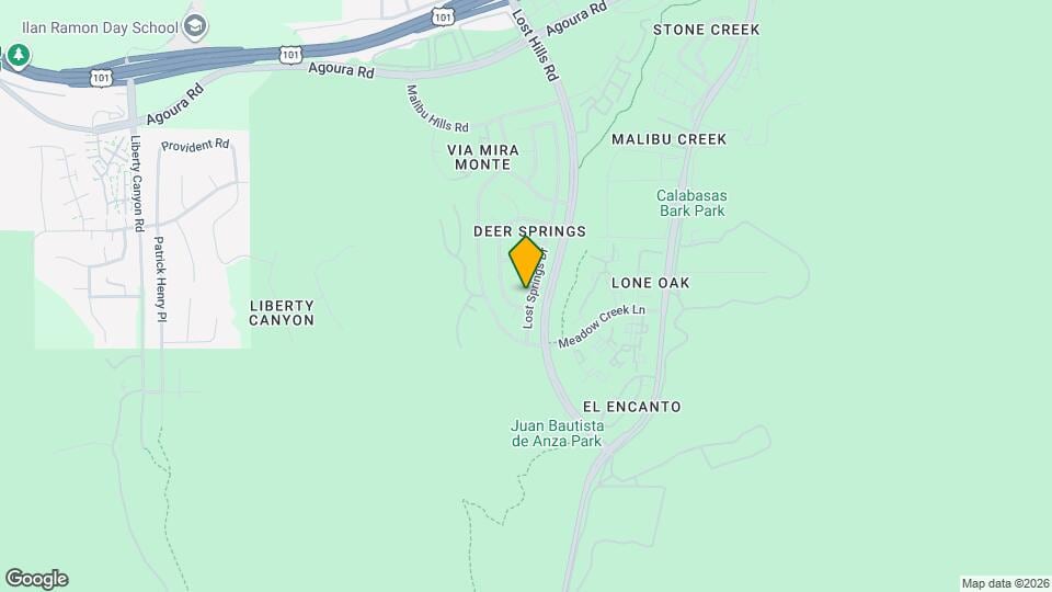 3855 Lost Springs Dr Map and Location Details