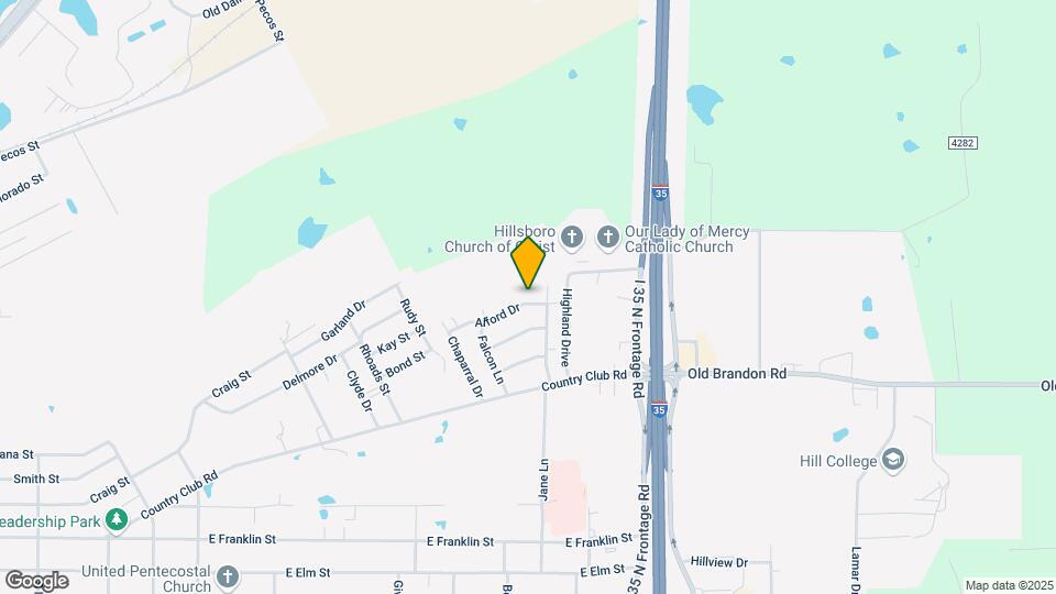 1413 Alford Dr Map and Location Details