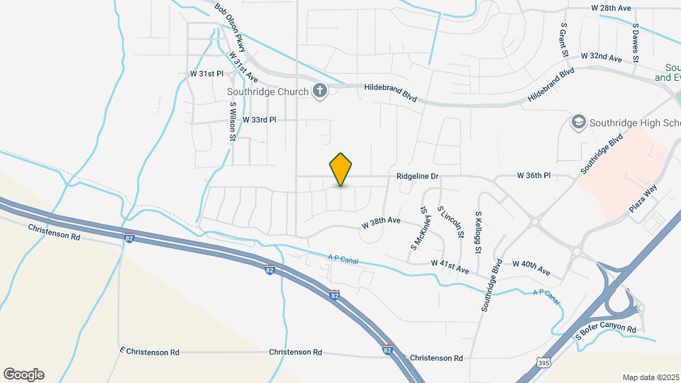 3667 S Quay St Map and Location Details