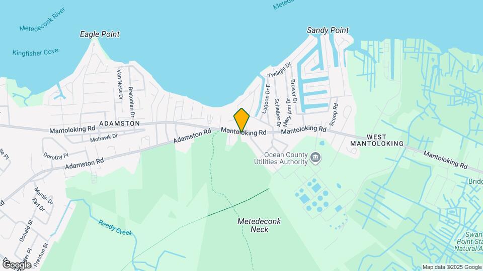 327 Mantoloking Rd Map and Location Details