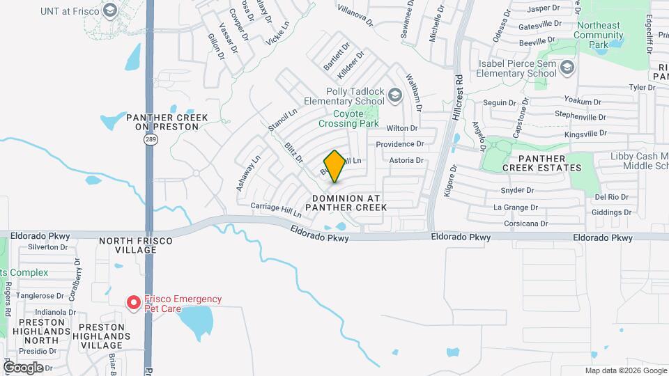 10153 Ferry Farm Ln Map and Location Details