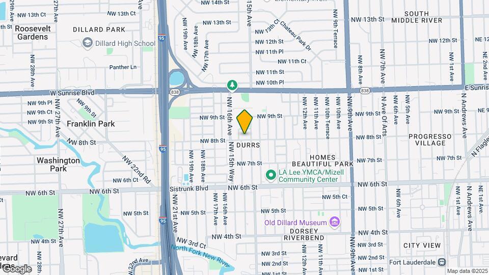1515 NW 8th St Map and Location Details
