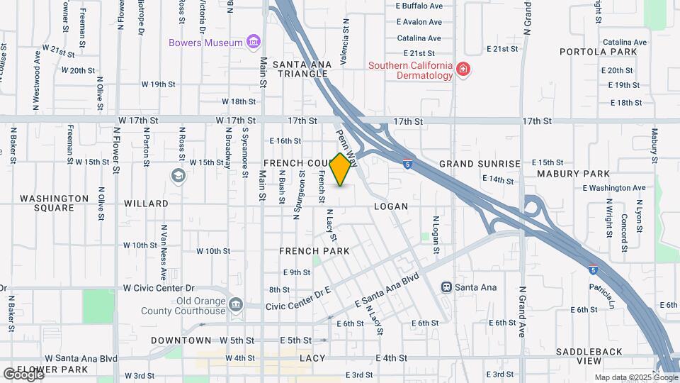 511 E Washington Ave Mapa y Detalles de la Ubicación