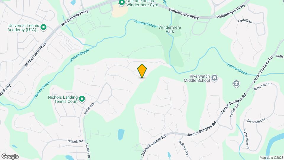 1305 Rockbass Rd Mapa y Detalles de la Ubicación