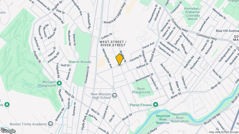 327 Huntington Ave, Unit 3 Map and Location Details