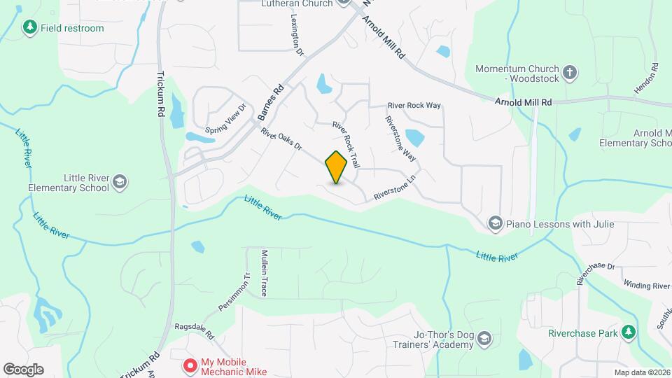 811 Riverstone Ln, Unit 4 Map and Location Details