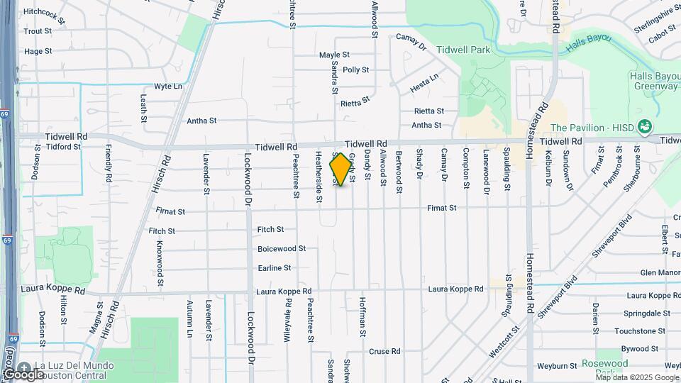 9222 Sandra St Mapa y Detalles de la Ubicación