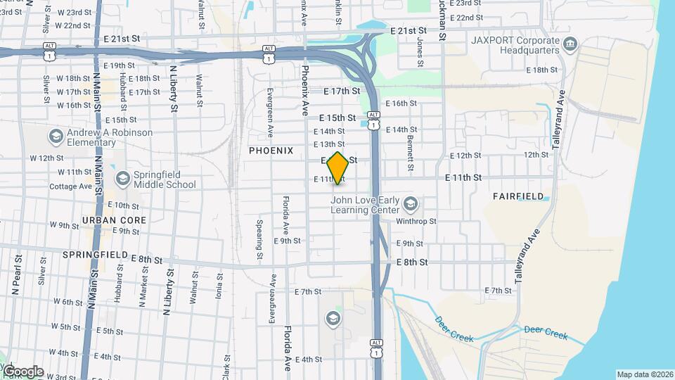 2039 Franklin St Map and Location Details