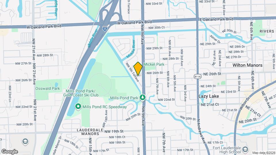 2500 NW 9th Ln Map and Location Details