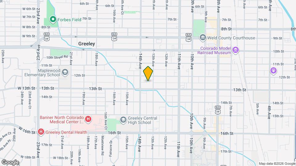 1219 1/2 13th Ave Mapa y Detalles de la Ubicación