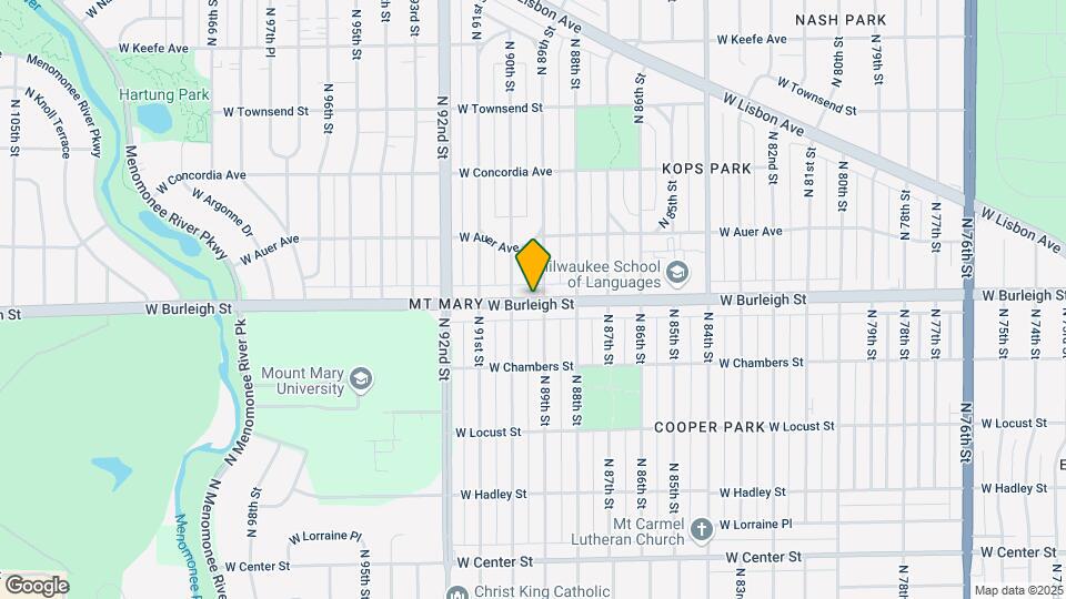 8908 W Burleigh St, Unit 2 Mapa y Detalles de la Ubicación