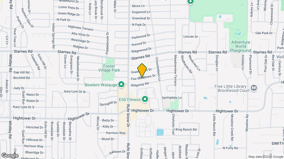 6728 Fair Meadows Dr Map and Location Details