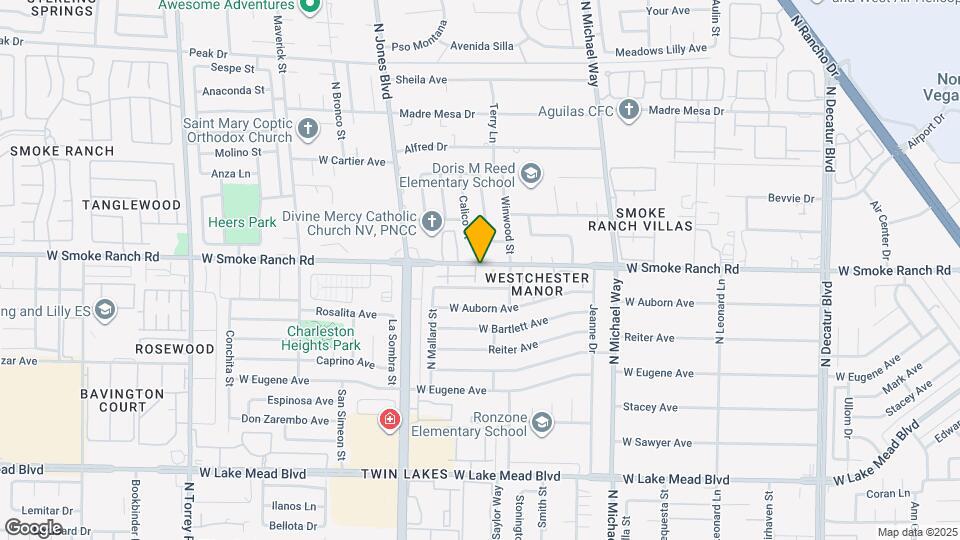 5729 Smoke Ranch Rd Map and Location Details